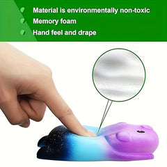 4pcs Pig Wrist Rest Memory Foam Mouse Pads Animal Wrist Support Pillow