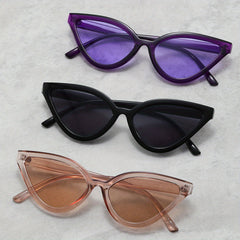 3 Pairs Cat Eye Sunglasses Women Retro Summer Outdoor Shades