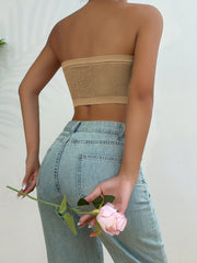 Seamless Strapless Bandeau Bra Soft Stretch