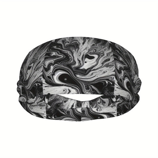 Unisex Splash Ink Sports Headband for Yoga Gym Running