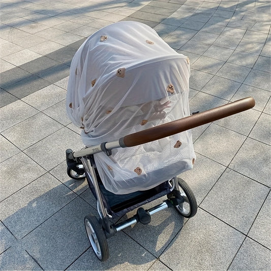 Universal Stroller Mosquito Net Full Coverage Breathable Summer Net