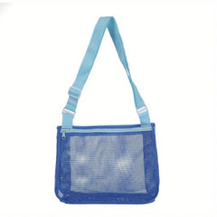 Kids Beach Toy Mesh Bag Seashell Collecting Tote