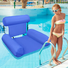 Inflatable Pool Chair Lounge Float for Ultimate Relaxation and Style