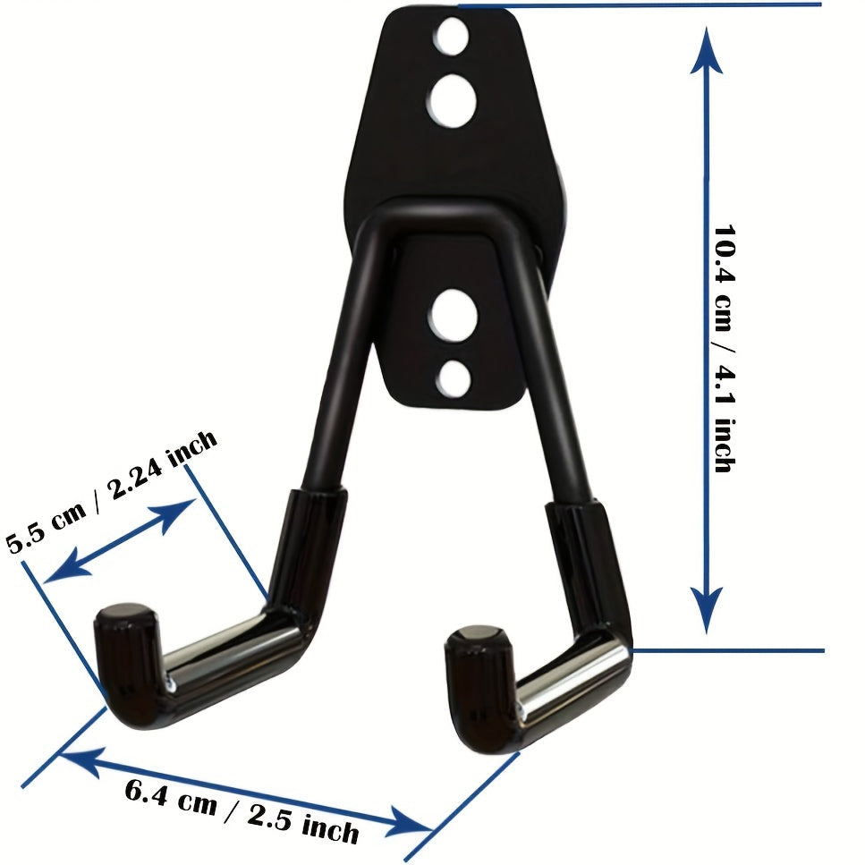 Garage Utility Storage Hooks Wall Mount Hanging Hooks Screws Steel U