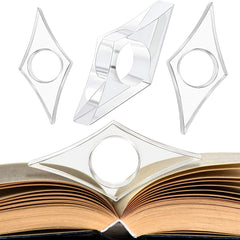 Acrylic Page Expander for Book Reading, Transparent Design