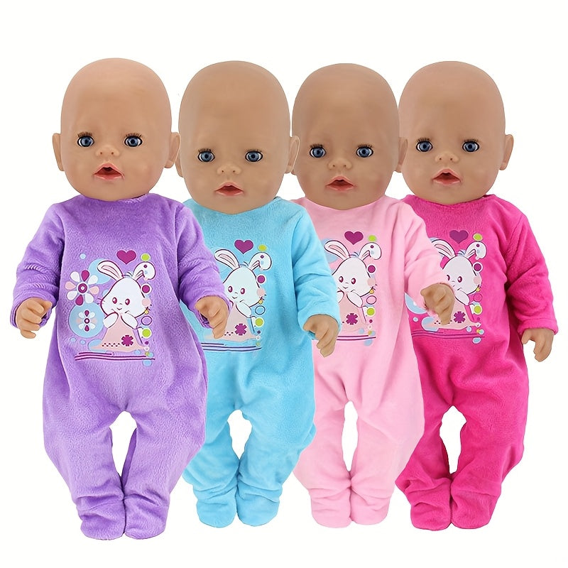 Colorful Doll Clothes 17 Inch 43Cm Dolls Onesie Outfit Separately
