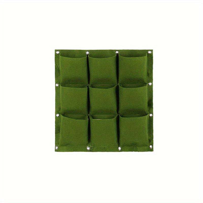 Vertical Garden Wall Planters Set of 9 for Indoor & Outdoor Decor