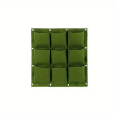 Vertical Garden Wall Planters Set of 9 for Indoor & Outdoor Decor