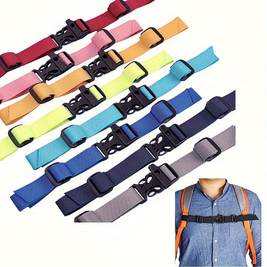 2pcs Backpack Chest Strap Quick Release Buckle for Hiking Jogging