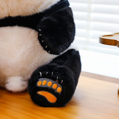 Cute Plush Panda Backpack Toy for Home Decor and Storage