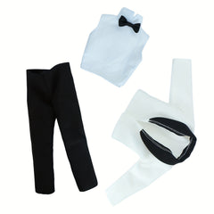 Formal Wedding Suit for 11 8 Inch Dolls with Jacket Coat Shirt Trousers