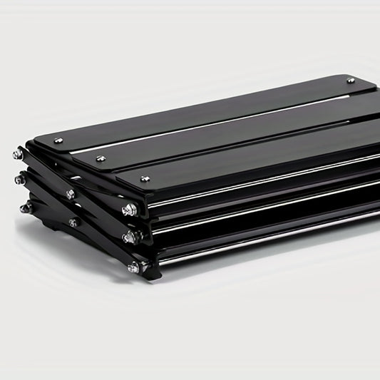Foldable Aluminum Alloy Stainless Steel Shelf Outdoor Camping Table