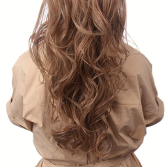 Curly Ponytail Extension Highline Brown Mix Blonde