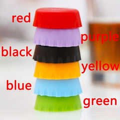 Silicone Wine Stopper Expanding Beverage Bottle Stopper Preservation Cork