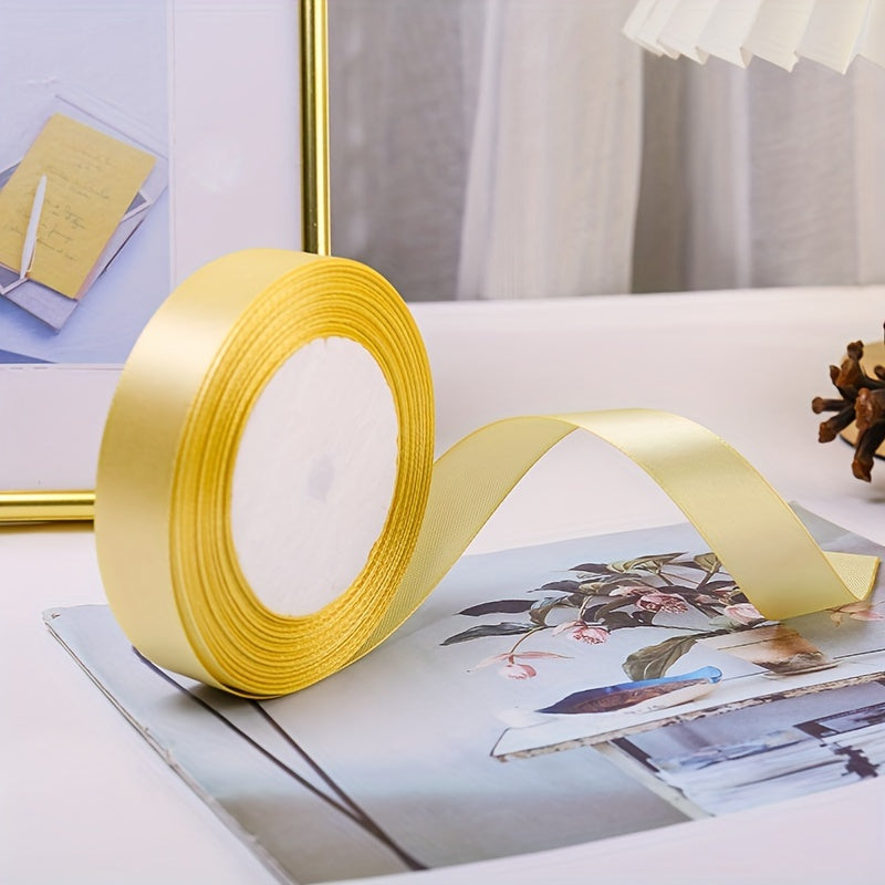 25 Yard Roll Ribbon DIY Bow Ribbon Jewelry Headwear Accessories