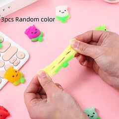 Flower Fidget Pinch Toy Stress Relief Sensory Toys Ornaments