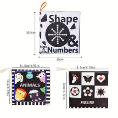 Baby Busy Board Felt Learning Mat Book