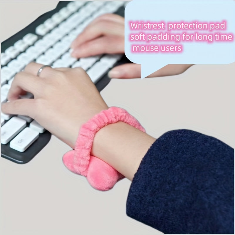 Mouse Pad Wrist Support Small Hand Pillow Elastic Keyboard Typing Anti-wear