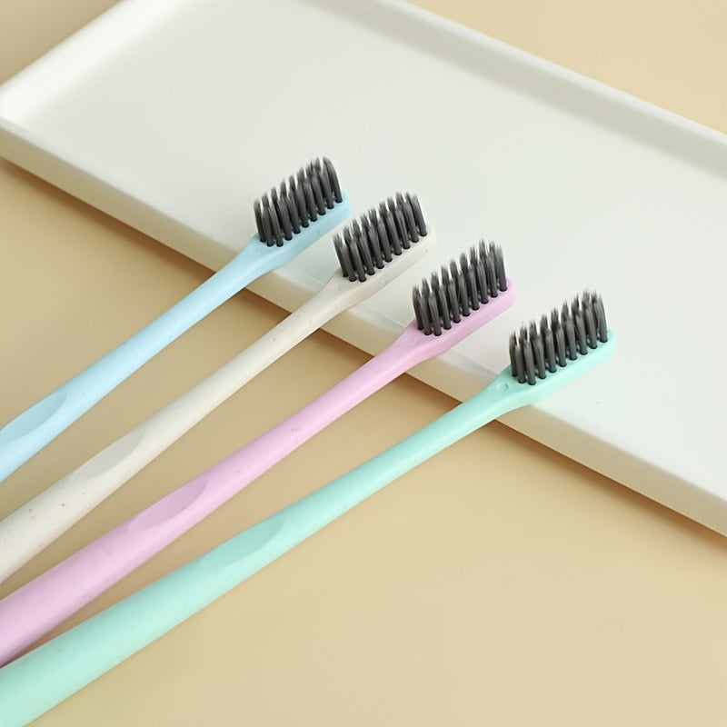 Portable Bamboo Charcoal Soft Toothbrush for Travel & Home