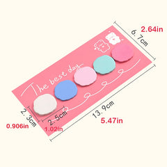 150 Sheets Index Stickers Macaron Sticky Notes