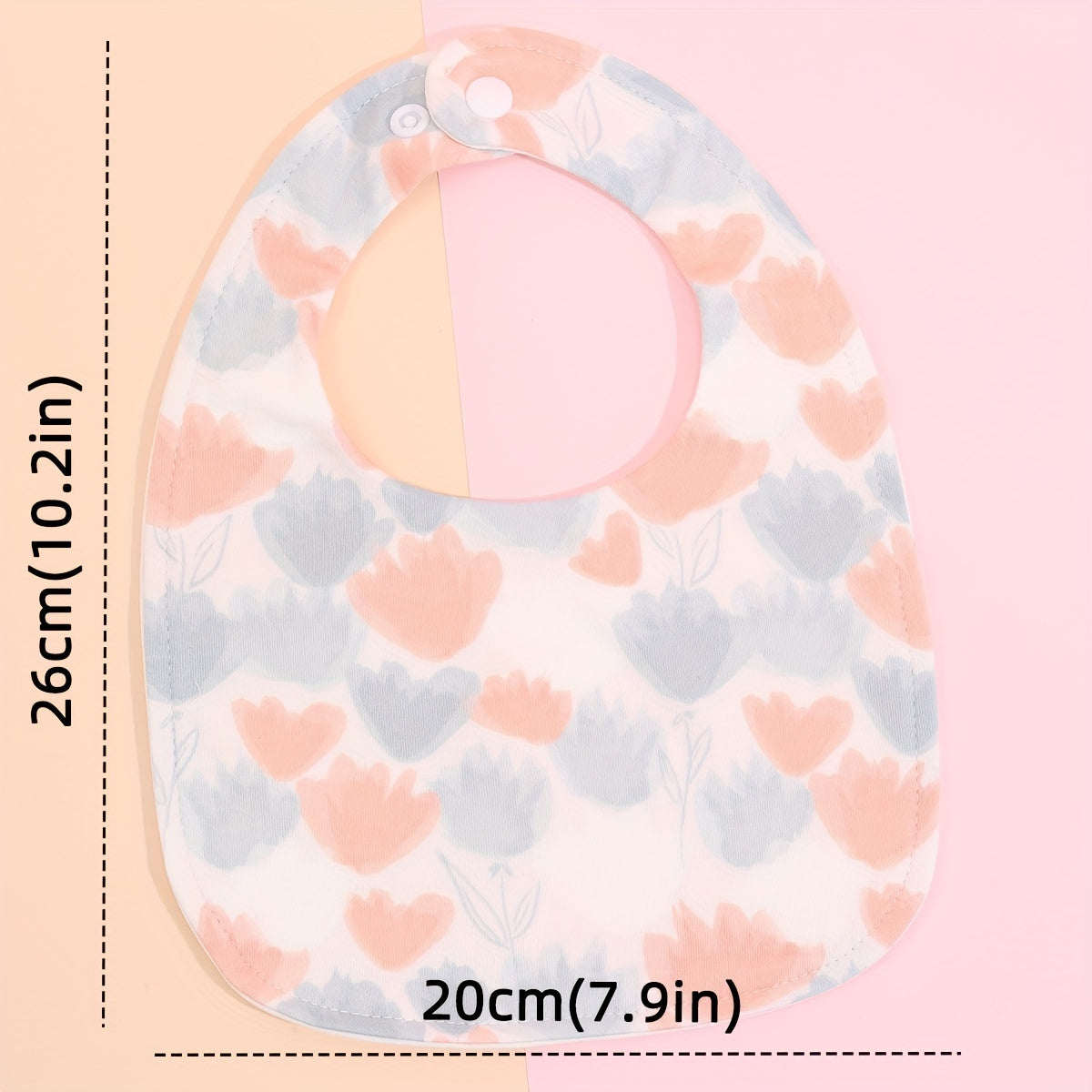3pcs Set Random Fabric Baby Bibs Infant Bandana For Boys Girls Soft Feeding Bibs
