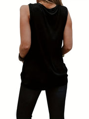 Vintage Western Boot Print Tank Top