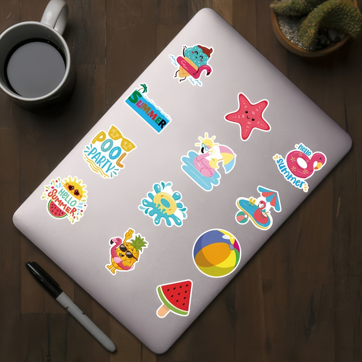 48pcs Graffiti Stickers for DIY Projects, Water Cups, Mobile Phones