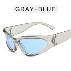 Steampunk Wrap Around Sunglasses Futuristic Goggles
