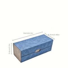 Double Layer Glasses Case Portable Sunglasses Myopia Glasses Case