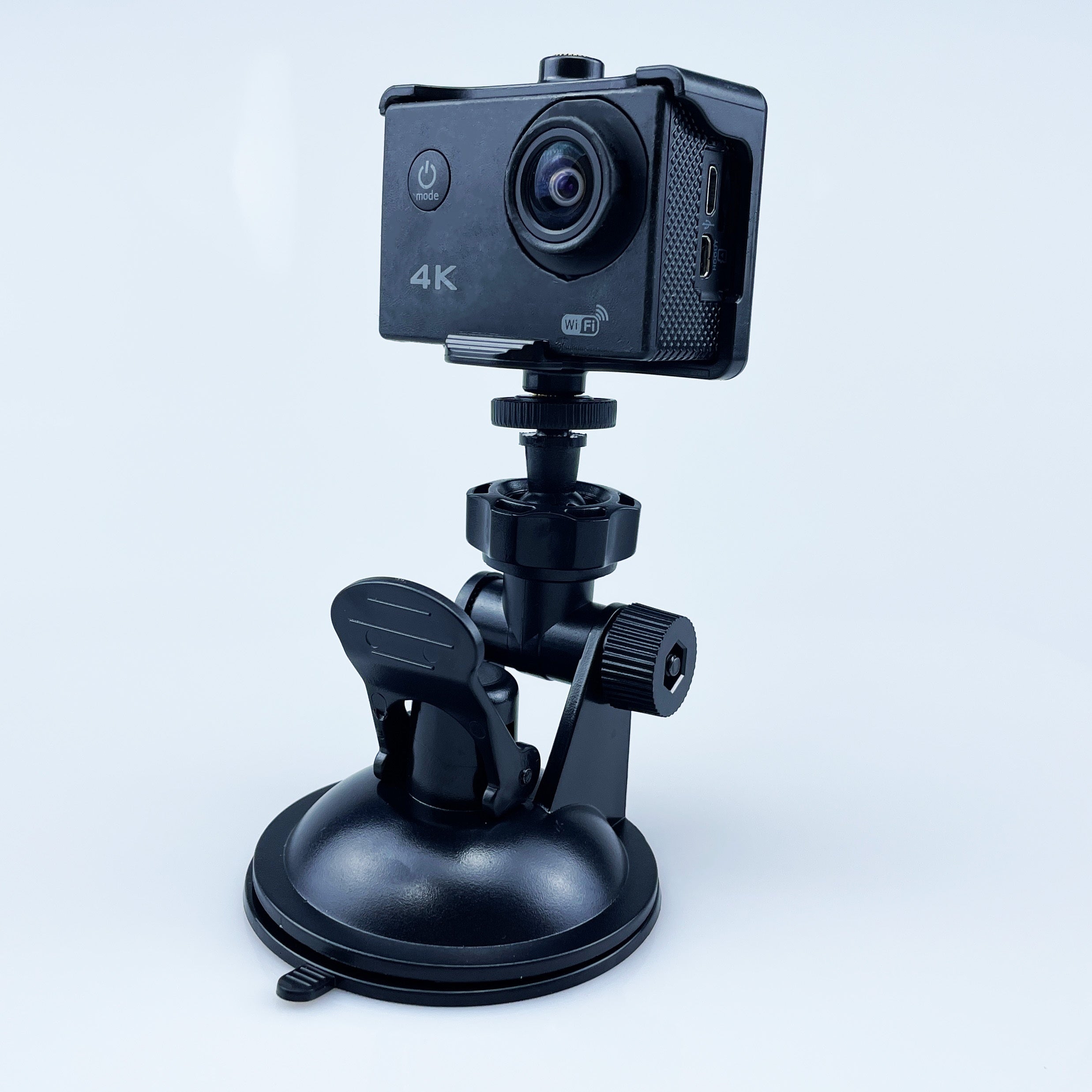 1 6 4mm & 1 4 6mm 360 Ball Rotatable Adapters Suction Cup Mount