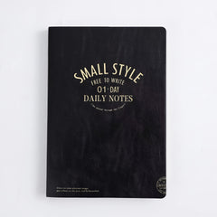 A5 Leather Notebook High Quality Touch of Real Leather Beige Paper 96 Thick