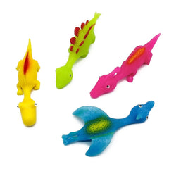 Catapult Launching Dinosaur Finger Toy - Fun Tricky Slingshot