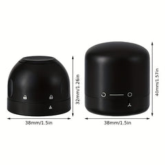 2 pcs Silicone Vacuum Wine Bottle Stopper - Keep Wine Fresh & Preserve Flavor