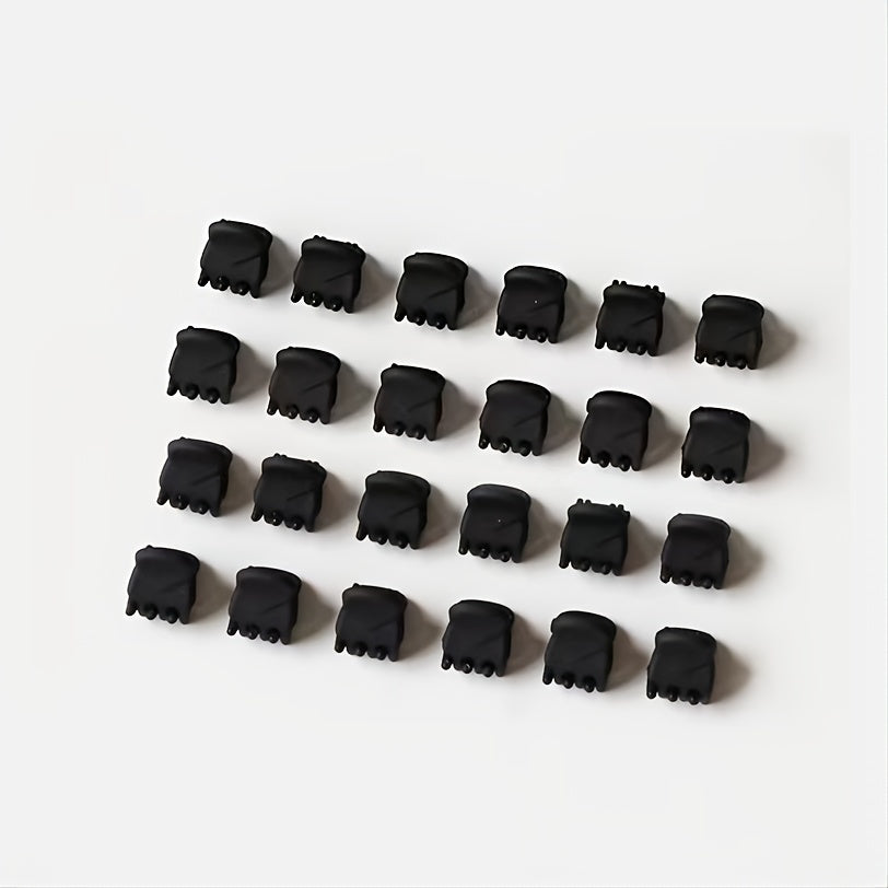 24pcs Mini Hair Claw Clips Non Slip Strong Hold Grip Hair Jaw Clip