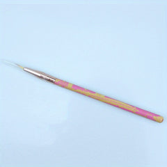 Ultra Fine Gel Eyeliner Brush Wooden Handle