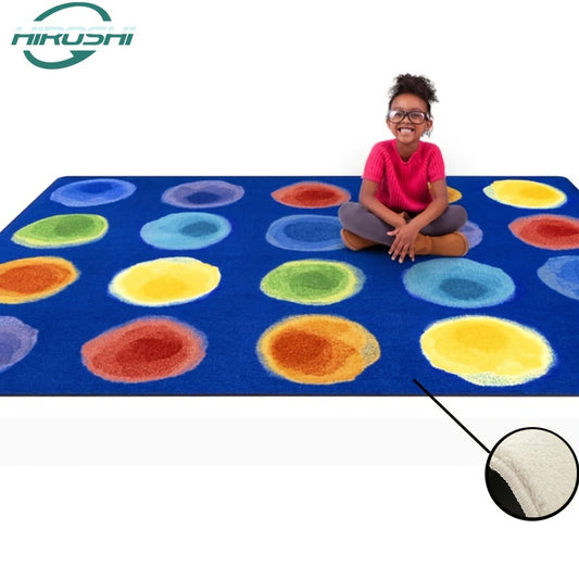 Colorful Classroom Carpets Elementary Seating Rug For Nursery School