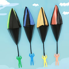 Colorful Hand Thrown Parachute Toy Soldier - Outdoor Fun