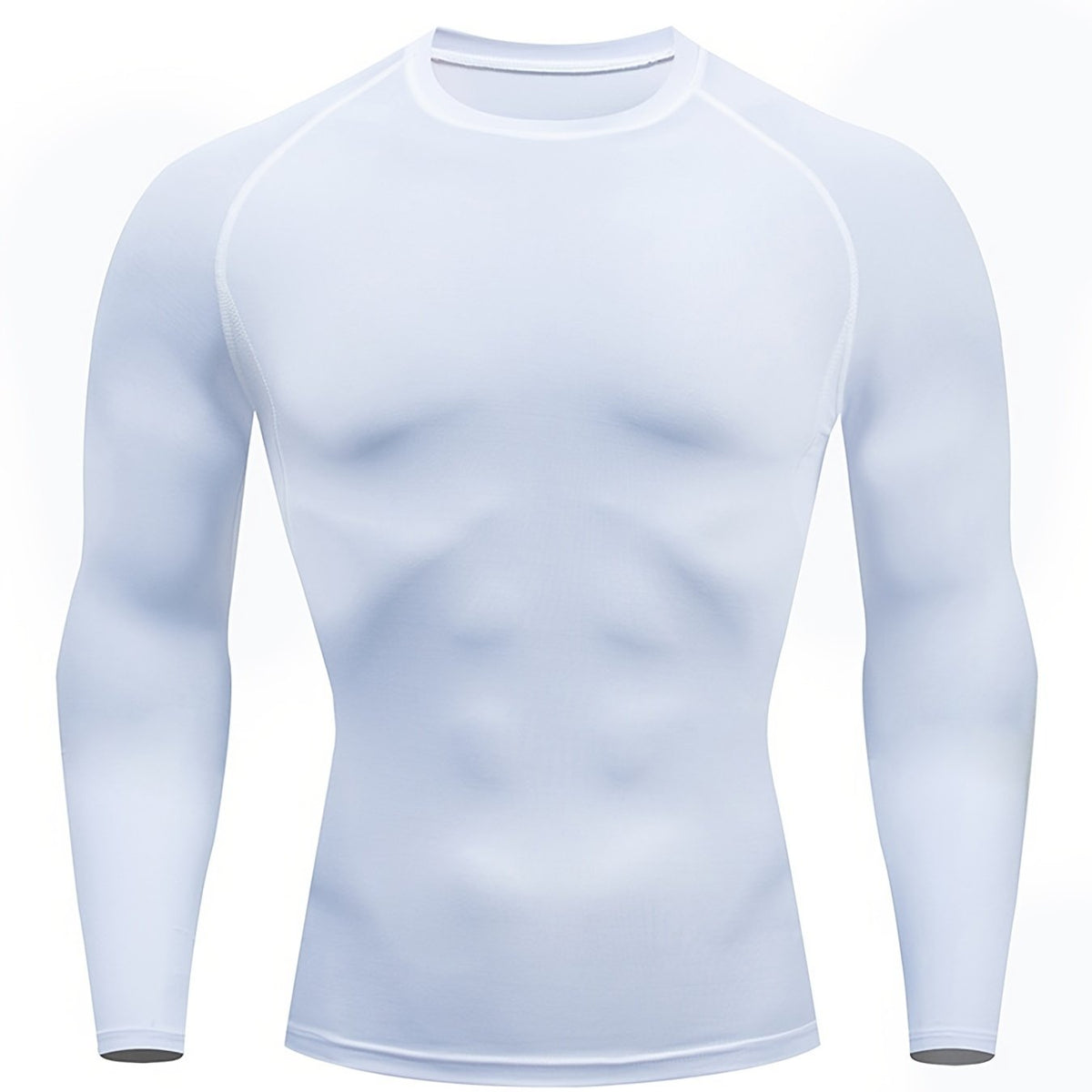 Men's Long Sleeve Compression Shirt for Workouts & Yoga