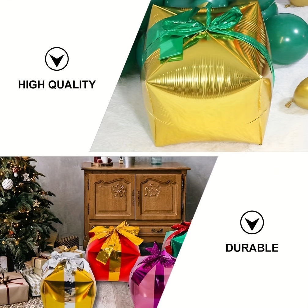 2pcs 22 inch Christmas Gift Boxes Balloon Party Decoration