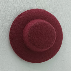Mini Dollhouse Sun Hats For Crafts - Small Fabric Ornaments Hat