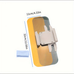 2pcs Car Sun Visor Anti Glare Polarizing Goggles