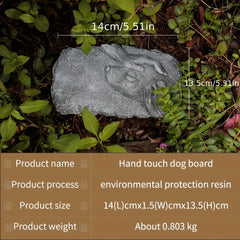 Personalized Pet Dog Memorial Stones Custom Pet Tombstone