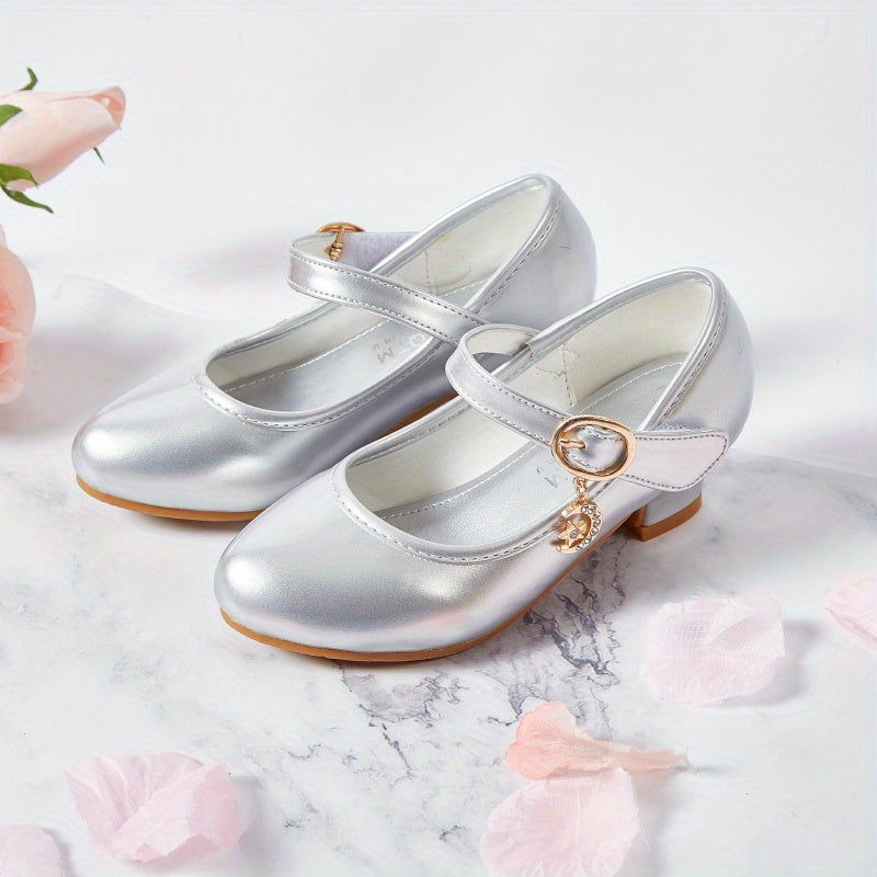 Girls' High Heel Shoes Princess Soft Sole Shoes