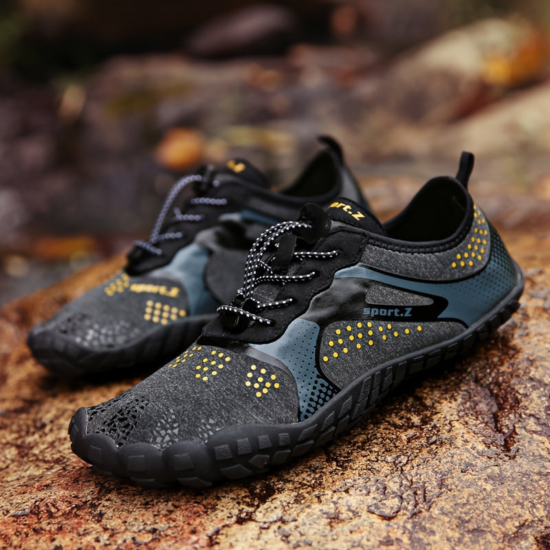 Men's Water Shoes Adjust Buckle Breathable Quick Dry Non Slip for Beach