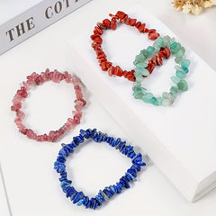 1pc Mixed Natural Crystal Stone Beads Pendants DIY Jewelry Making Accessories