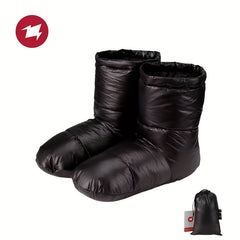 AEGISMAX 650FP Down Booties Warm Slippers for Camping