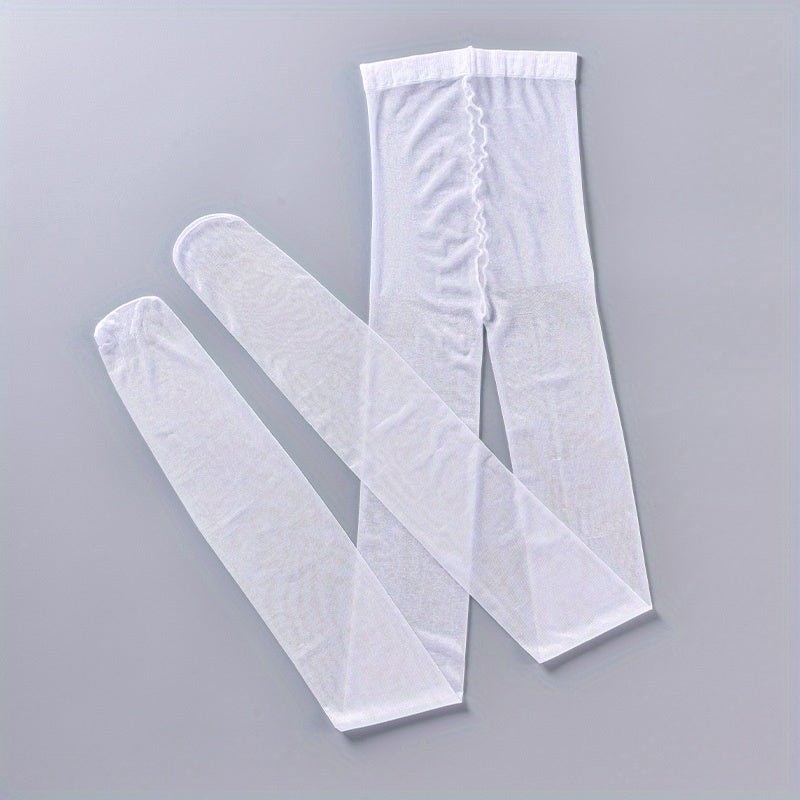 Ultra Thin High Waist Semi Sheer Pantyhose Women's Stockings