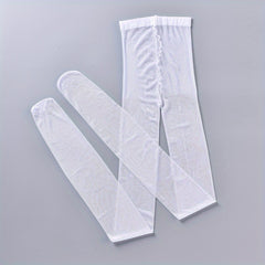 Ultra Thin High Waist Semi Sheer Pantyhose Women's Stockings