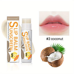 SPF 30 Lip Balm Pre Makeup Base Watermelon Banana Coconut Flavours