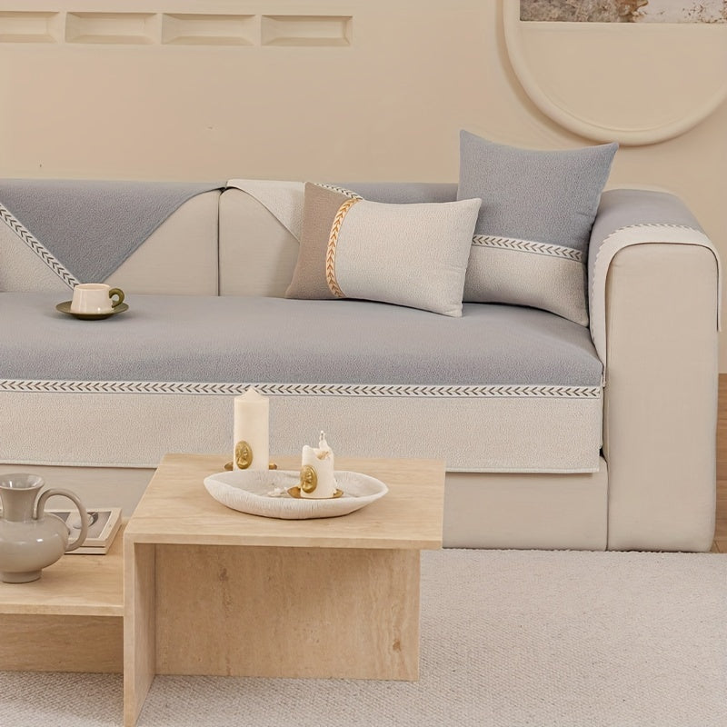 Non Slip Sofa Slipcover for Pet Friendly Home Decor